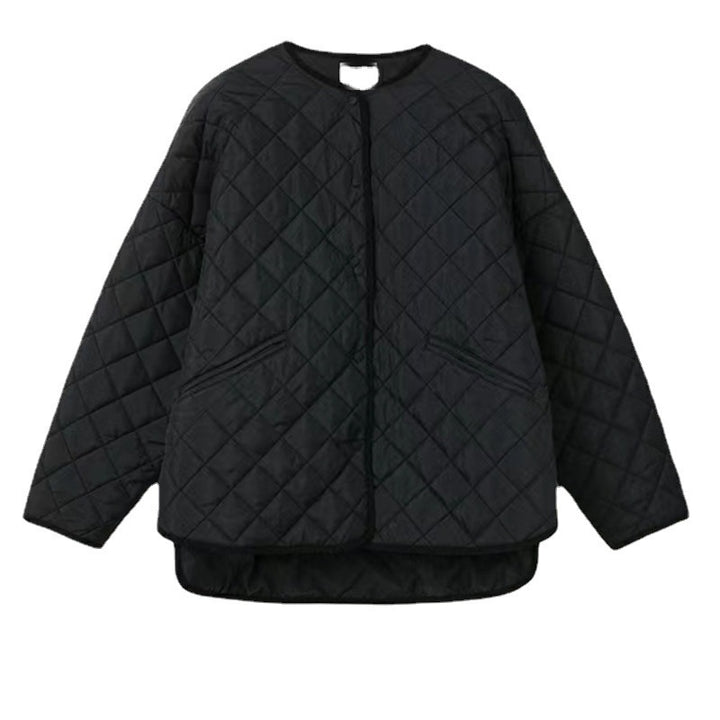 Quilted transition jacket for women with practical pockets and modern cut Lune London