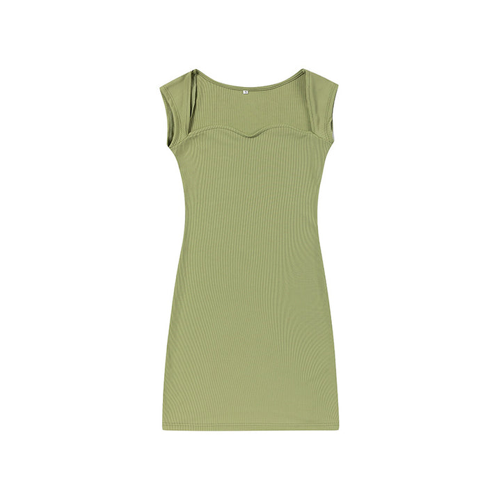Chic and Stylish Ribbed Mini Dress