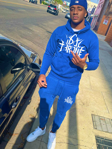Men's hoodie and jogger pants set with striking logo design Amarae