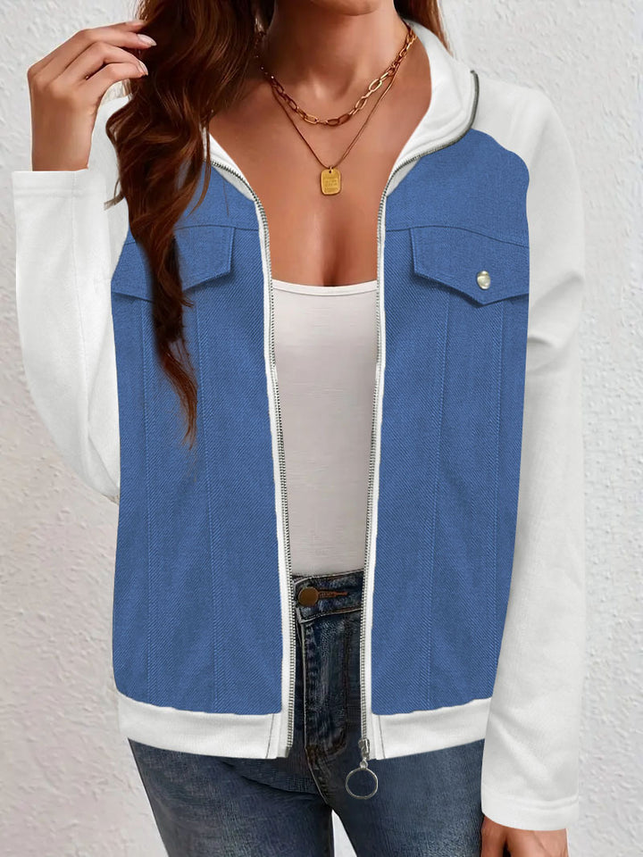 Ladies Casual Sweater with Side Pockets and Fashionable Lune London