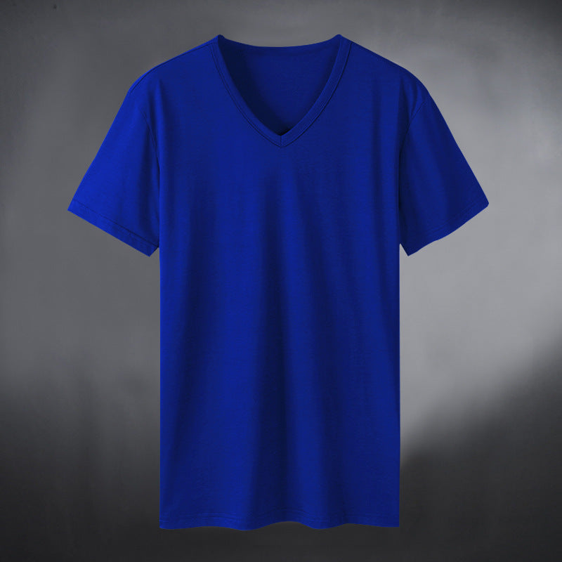 Women's V-neck T-shirt made of high-quality cotton blend Lune London