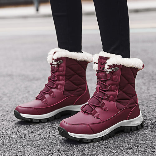 Winter boots for women with insulating lining and non-slip sole Amarae