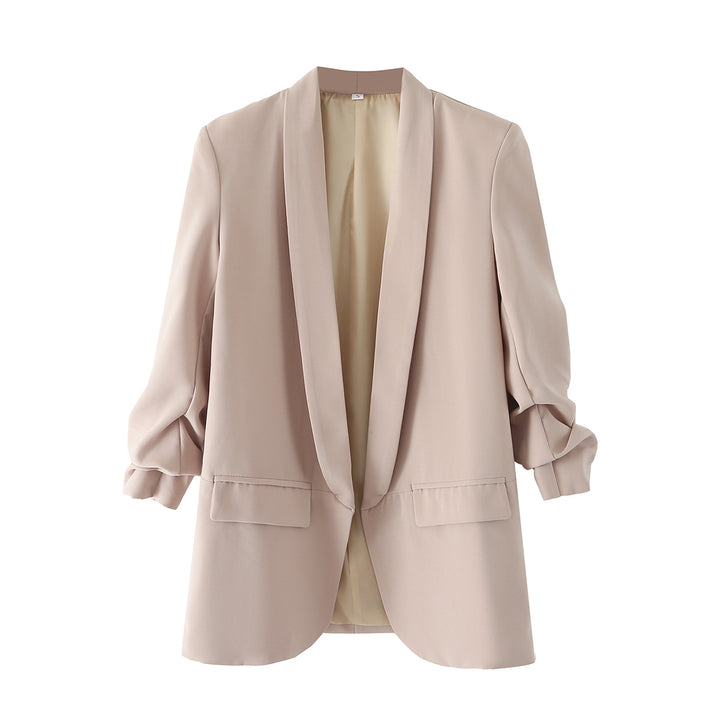 Ladies modern blazer with elegant cut and practical pockets Lune London