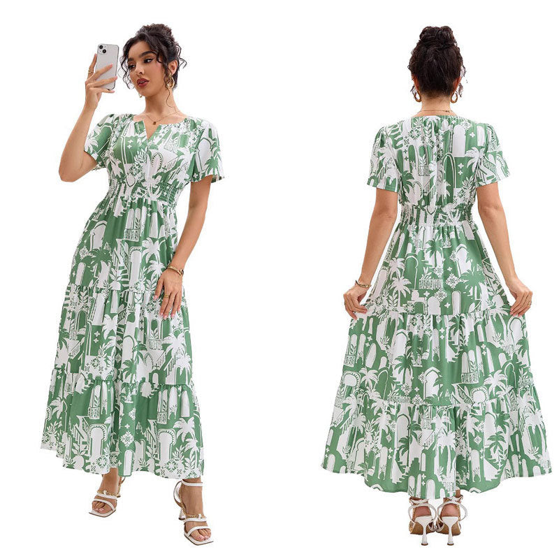 Chic Tulle Boho Maxi Dress