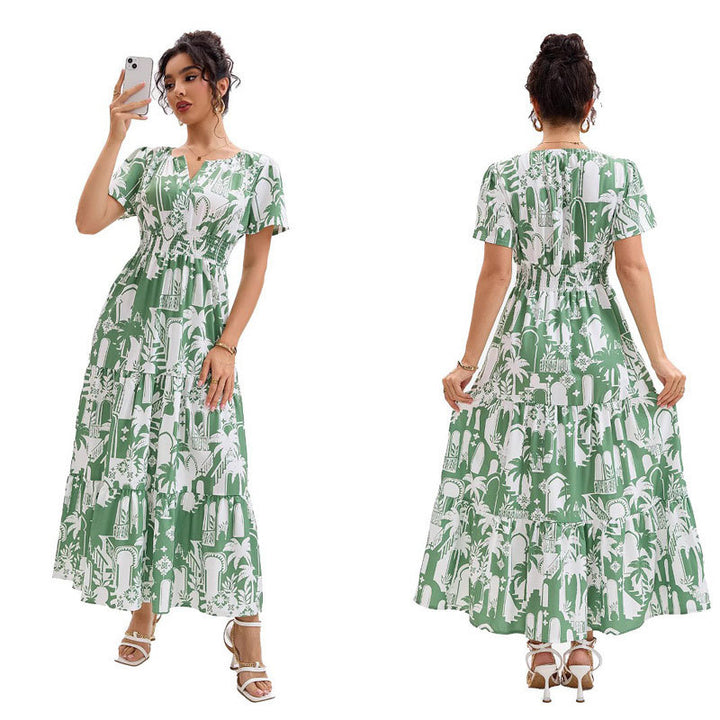 Chic Tulle Boho Maxi Dress