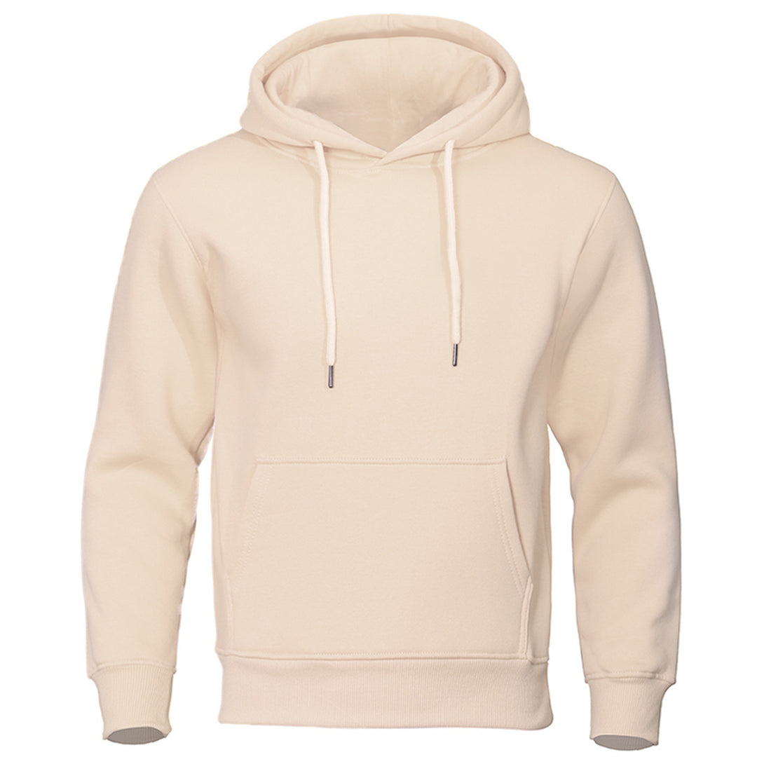 Men's hooded sweatshirt with soft inner lining and stylish details Amarae