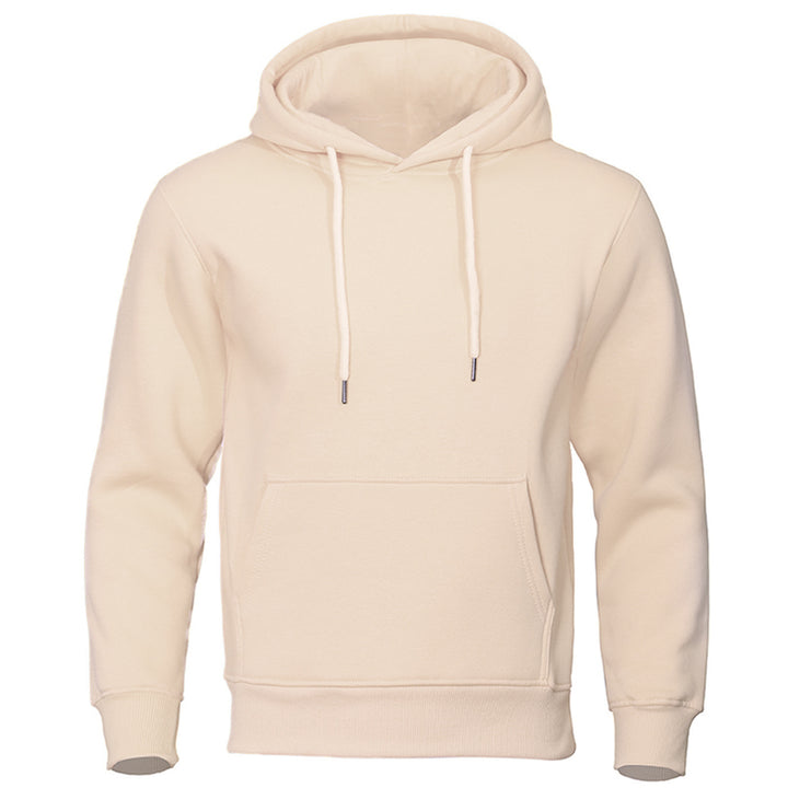 Men's hooded sweatshirt with soft inner lining and stylish details Amarae