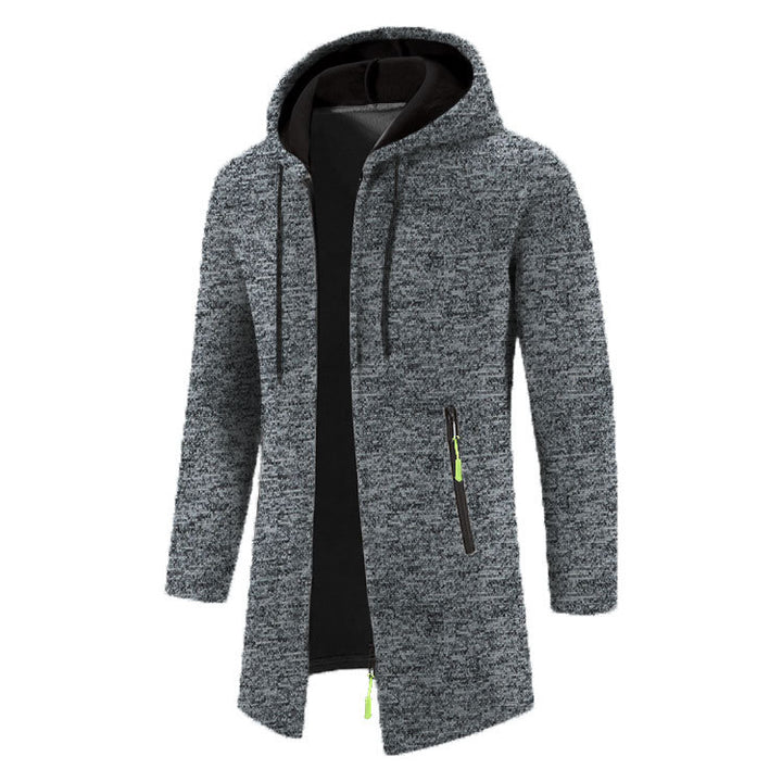 Casual hooded jacket for men with ergonomic cut and practical zippered pockets Lune London