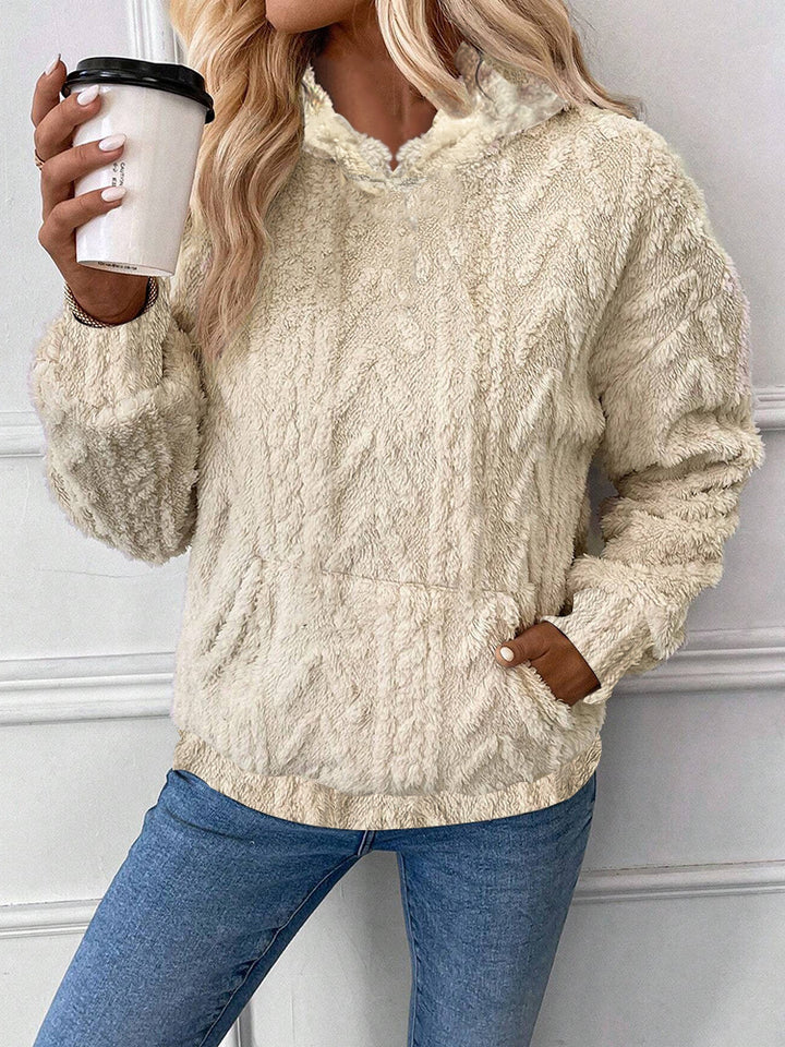 Ladies Soft Hoodie with Kangaroo Pocket Amarae
