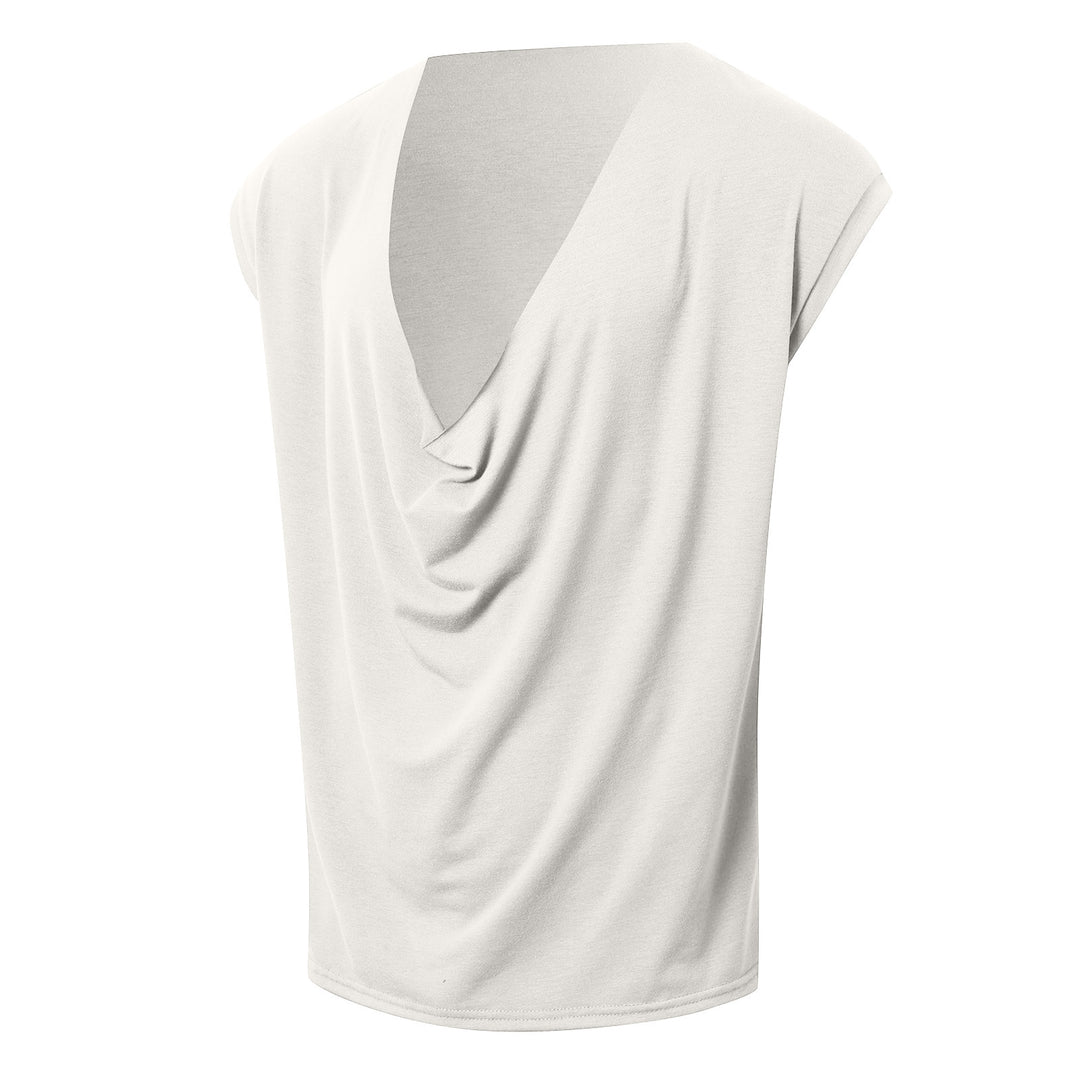 Ladies Elegant Top V Neck Blouse with Casual Chic Cut and Style