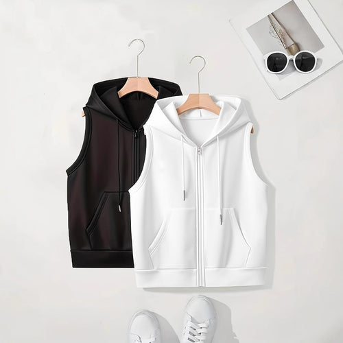 Sporty hooded jacket for women with zipper and practical pockets Amarae