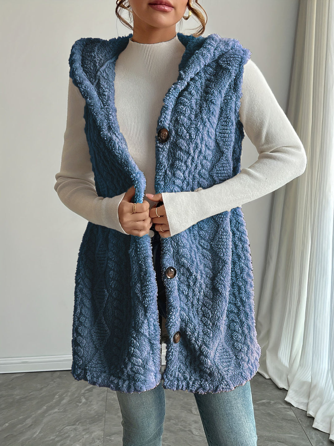 Ladies cozy vest Lune London