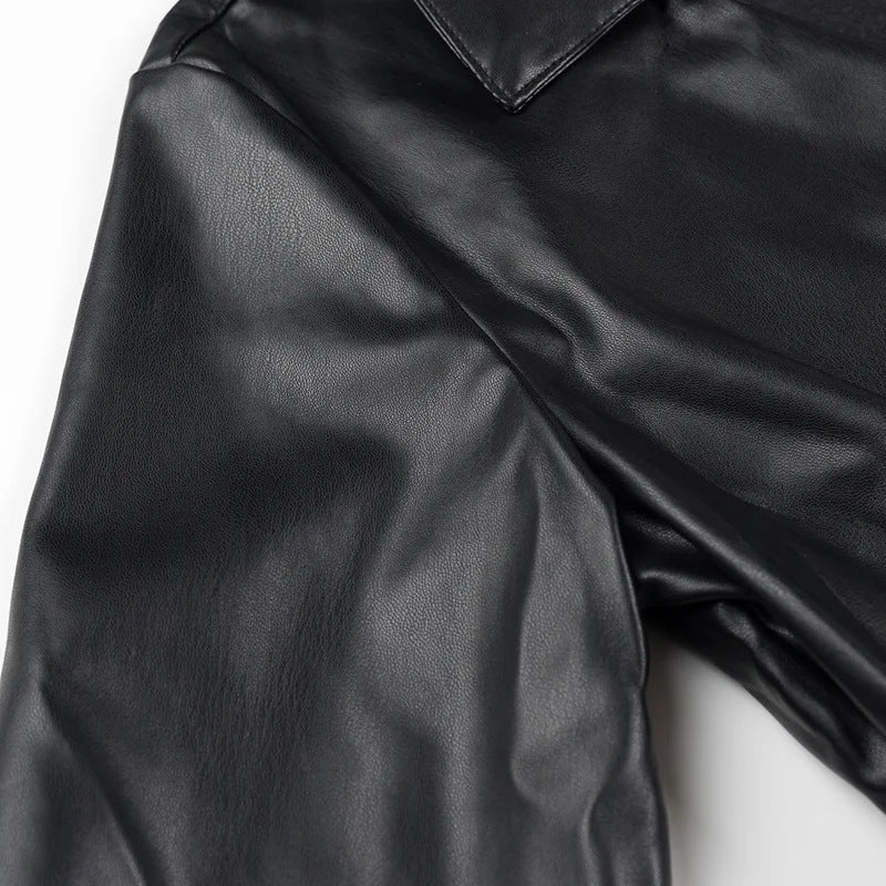 Ladies faux leather coat Lune London