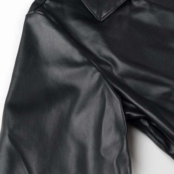Ladies faux leather coat Lune London