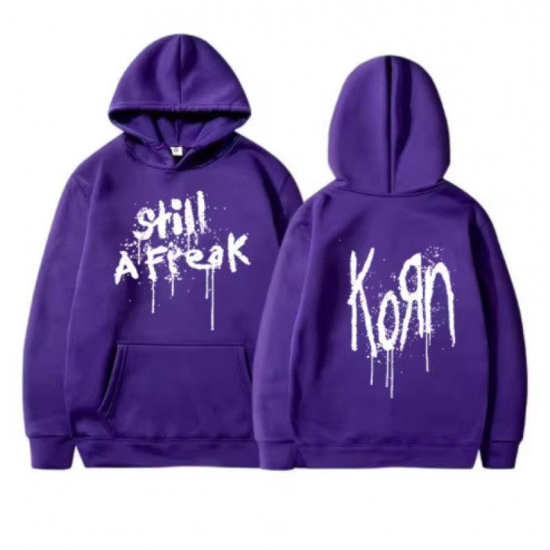 Women's hoodie with creative graffiti designs Chic & Stil
