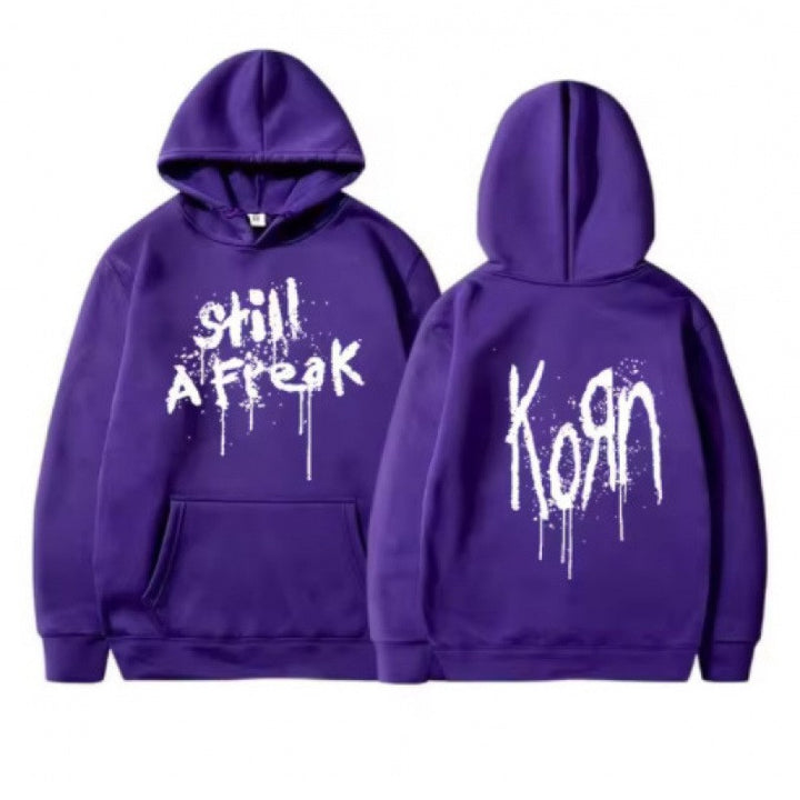 Women's hoodie with creative graffiti designs Chic & Stil