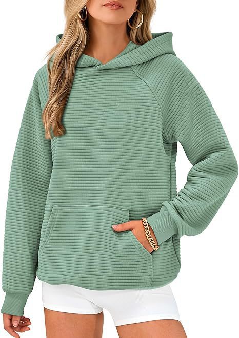 Comfortable hoodie for women with textured design Lune London