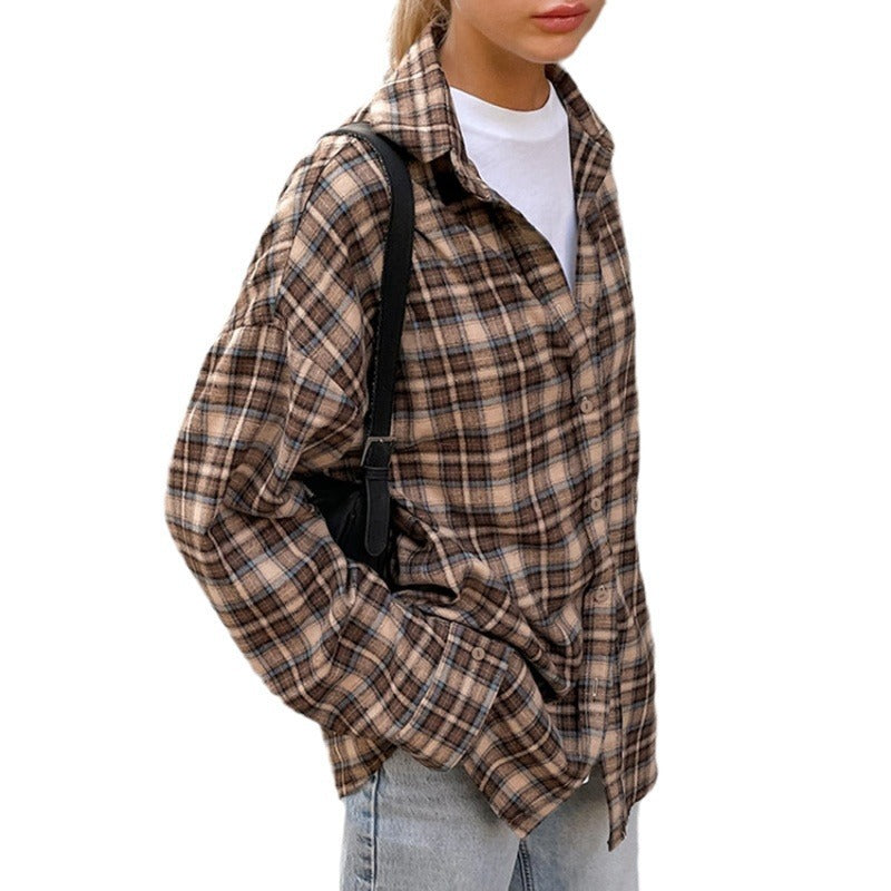 Lune London oversized checkered shirt