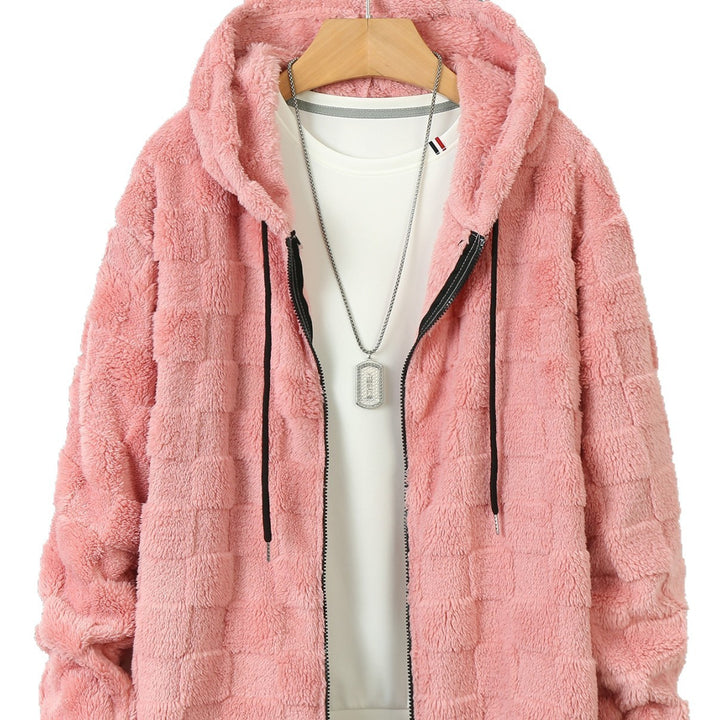 Ladies Soft Fleece Jacket with Hood Lune London