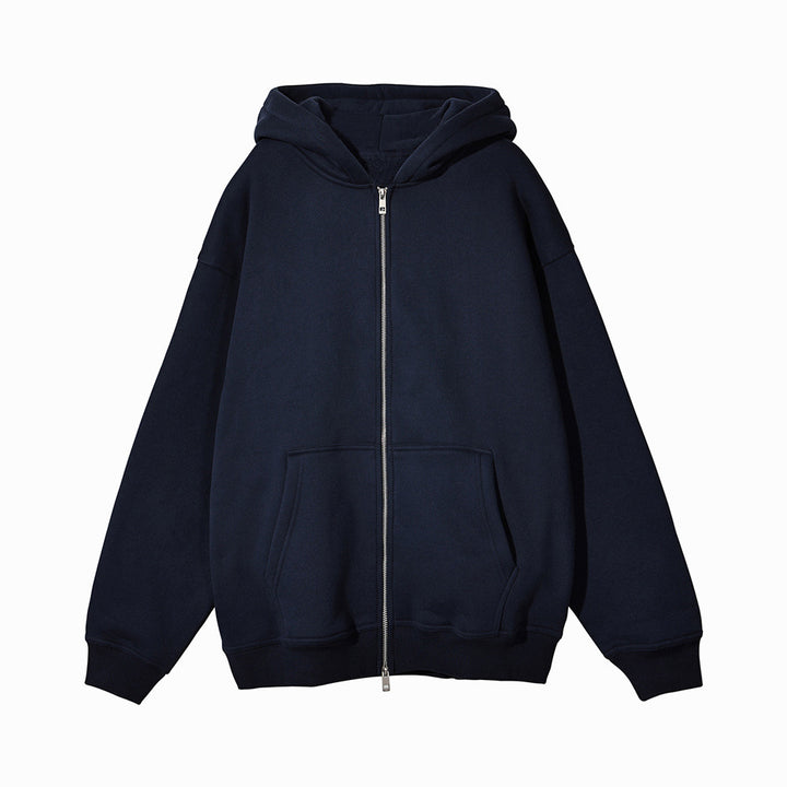 Casual hooded jacket for women with full zip Lune London