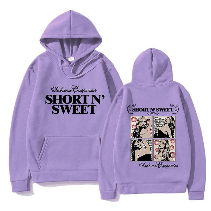 Women's hoodie with unique comic design and artistic print Chic & Stil