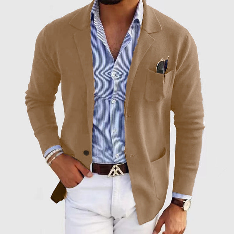 Elegant and comfortable knitted jacket for men Lune London