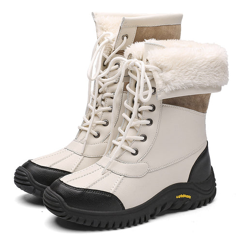 Women's winter boots with insulating lining and anti-slip rubber sole Amarae