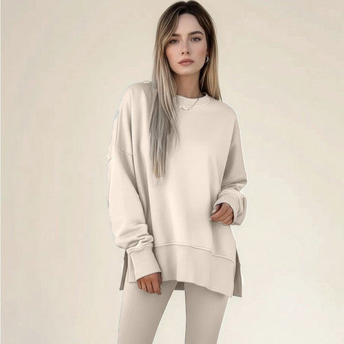 Ladies Sport Leisure Set with Soft Sweatshirt and Comfortable Leggings Amarae