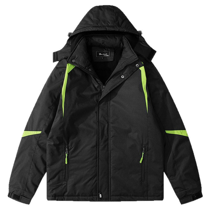 Lady insulated outdoor jacket with adjustable hood Lune London