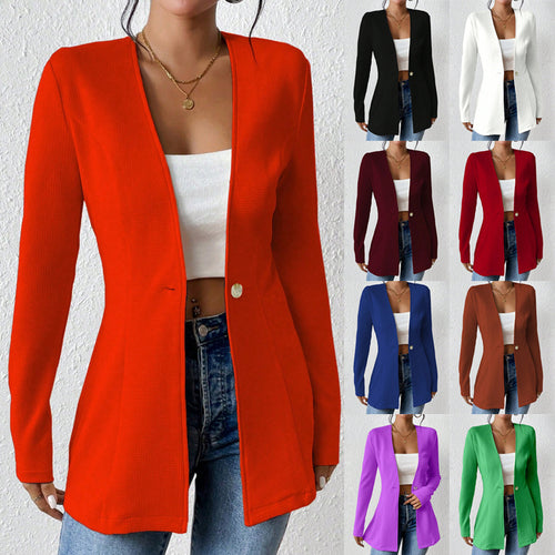 Elegant blazer jacket for women with asymmetric cut Amarae