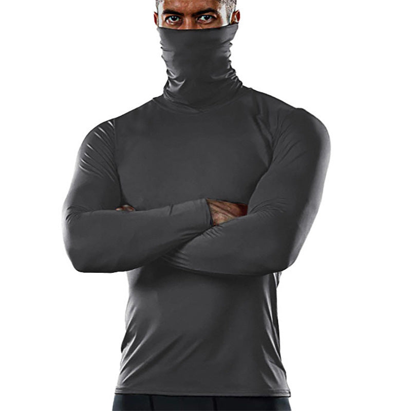 Men's Functional Shirt with High Collar and Innovative Moisture Management Lune London