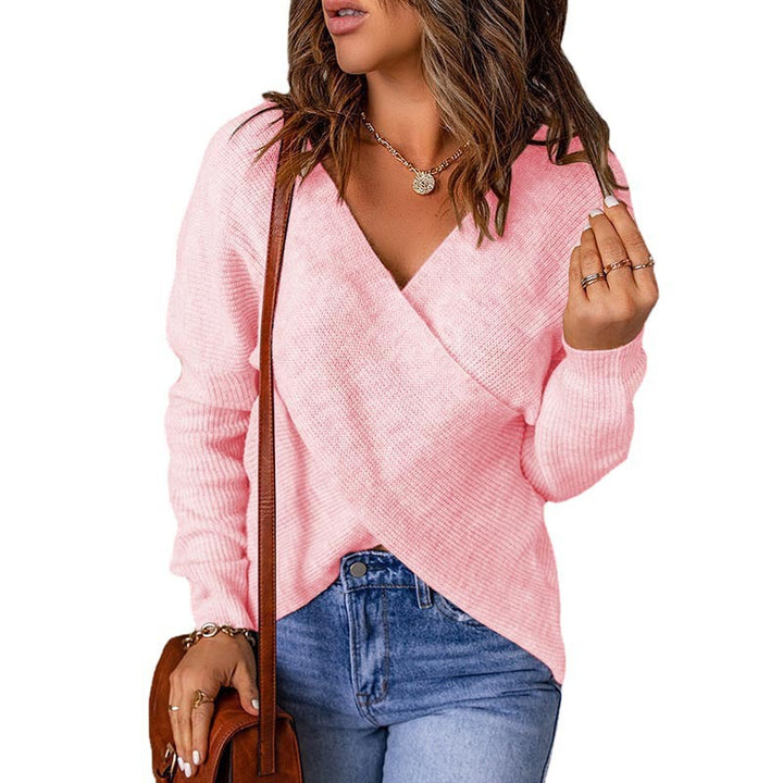 Lune London modern striped wool sweater for women