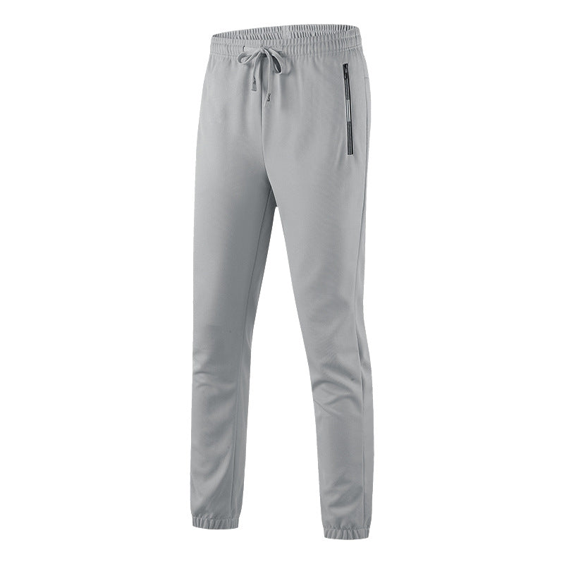 Men's Lightweight Breathable Functional Jogging Pants with Zipper Pocket Amarae