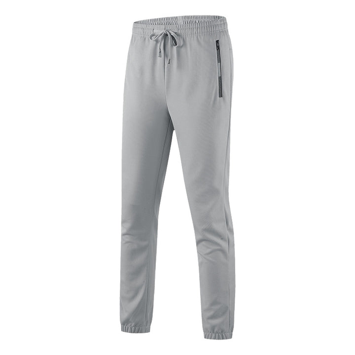 Men's Lightweight Breathable Functional Jogging Pants with Zipper Pocket Amarae