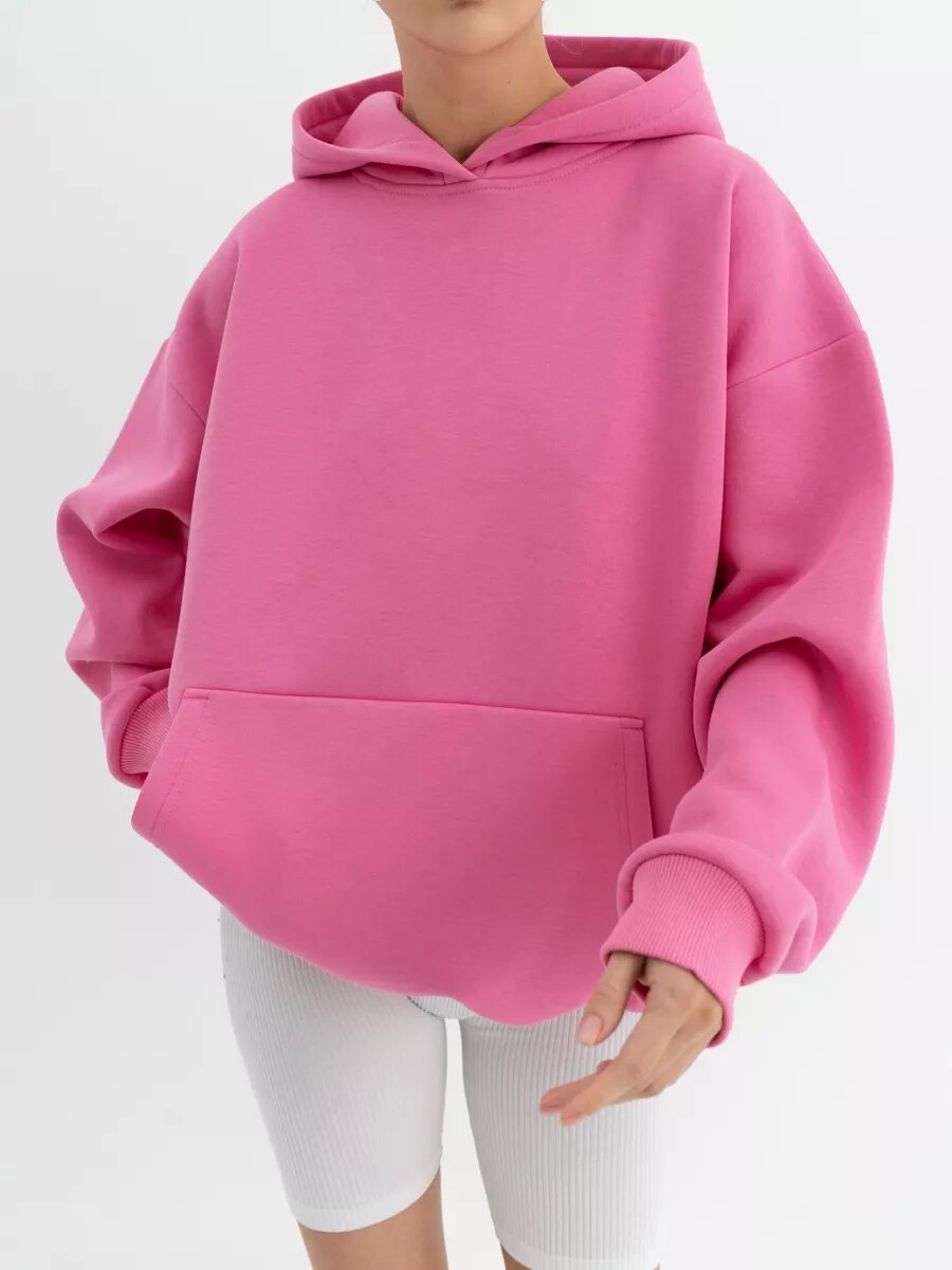 Women Oversize Hoodie made of high-quality cotton blend Chic & Stil