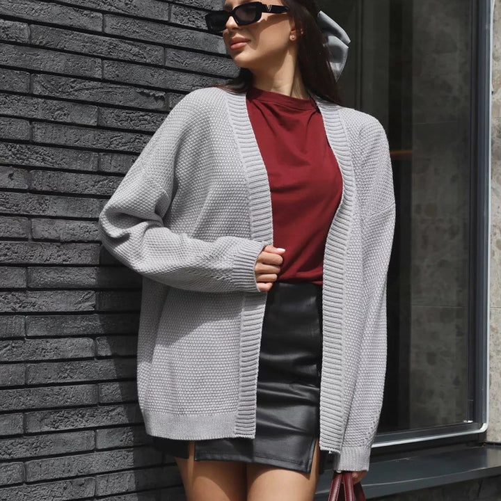 Boucle Cardigan for women with a relaxed fit and soft material Lune London
