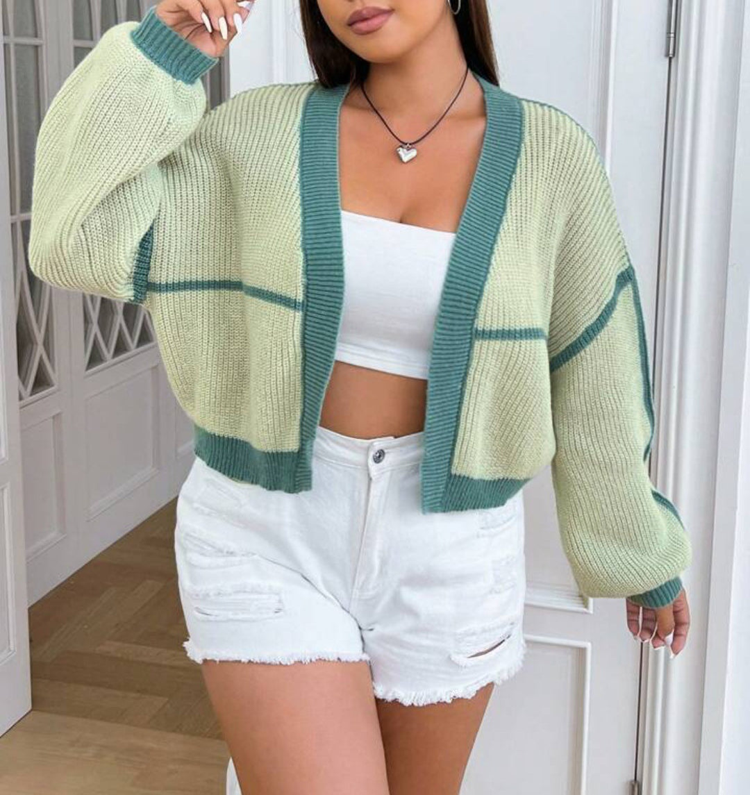 Ladies casual knit cardigan Lune London