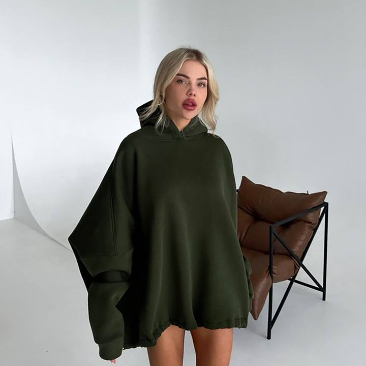 Oversized hooded sweatshirt for women with a relaxed fit and comfortable material Lune London