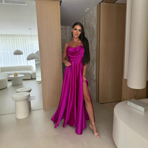 Ladies Elegant Evening Dress Long to the Floor Amarae