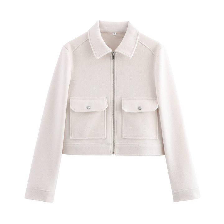 Ladies cropped Utility-Jacket Lune London