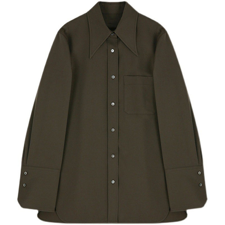 Chemisier moderne pour femmes avec col surdimensionné Chic & Stil