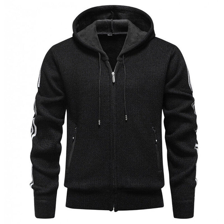 Sporty hoodie jacket for men with an innovative material blend Lune London