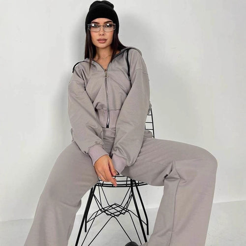 Women's tracksuit with zipper and comfortable fit Amarae