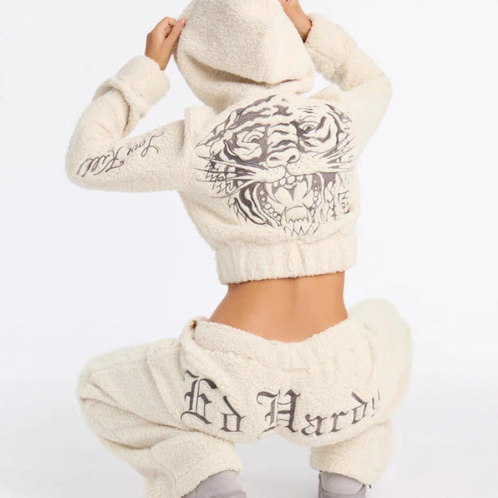 Sweat à capuche confortable pour femmes avec pantalon de détente assorti Chic & Stil