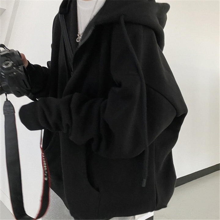 Oversized hooded jacket for women in soft fleece with kangaroo pocket Lune London
