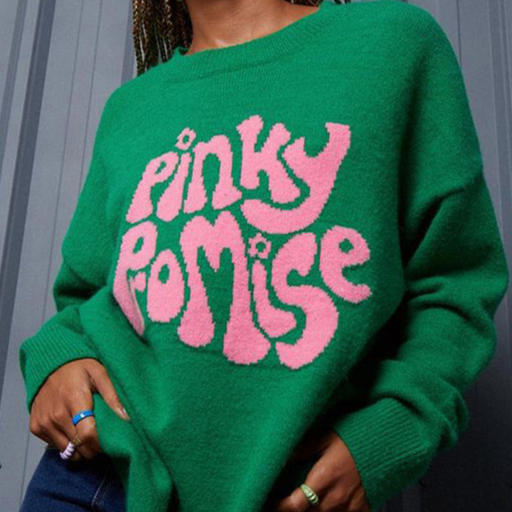 Ladies Oversized Chic Sweater