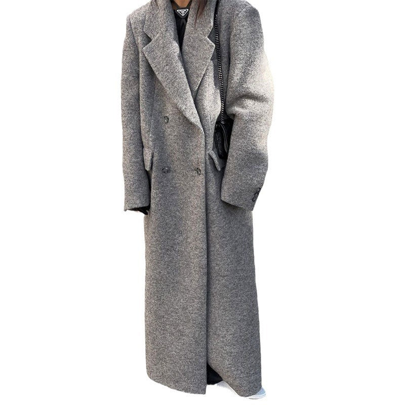 Oversized wool coat for women with elegant design Amarae