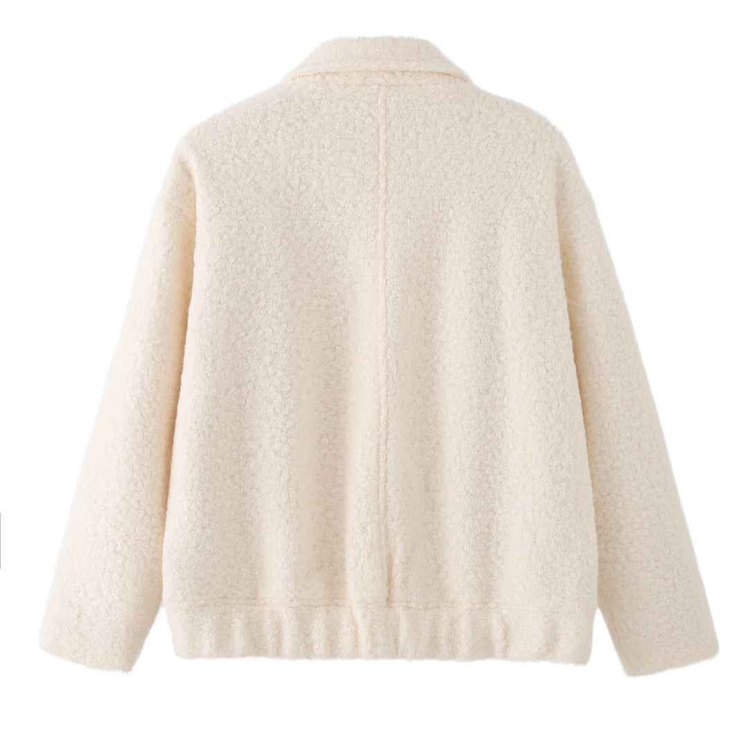 Women's cozy teddy jacket with modern cut Lune London