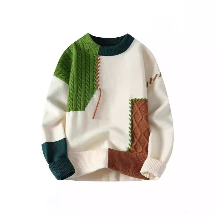 Comfortable knitted sweater for ladies with creative patterns Lune London
