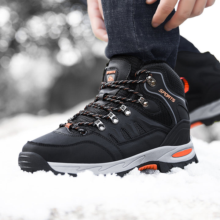 Women's Insulated Waterproof Trekking Ankle Boot with Thermal Lining and Non-Slip Profile Sole Amarae